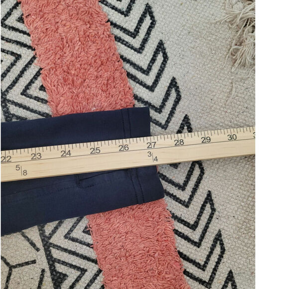 Lululemon Belle Wrap Asymmetrical Sweatshirt in Navy Blue, sz 2 - Picture 13 of 13